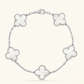 CLOVER | White Bracelet