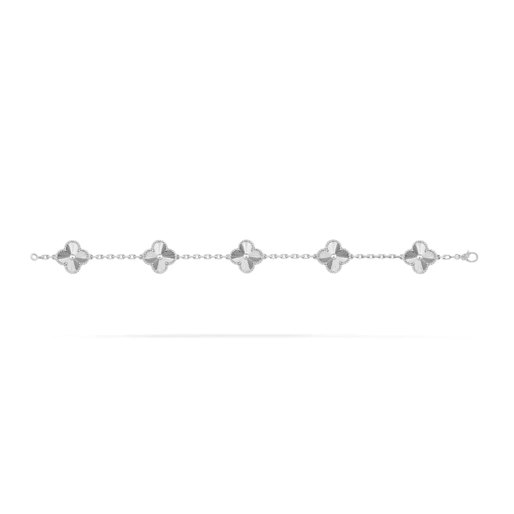 CLOVER | Silver Bracelet