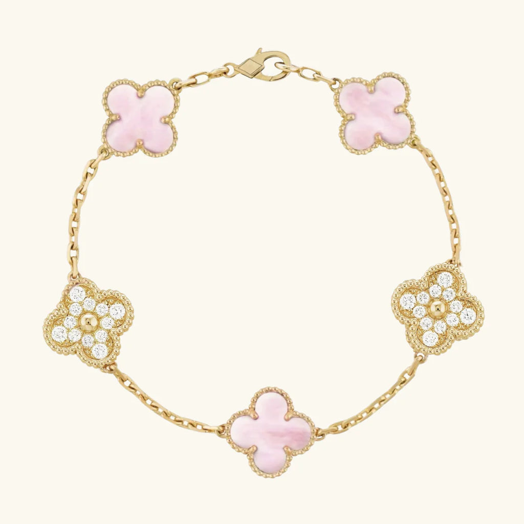 CLOVER | Golden Pink Bracelet Prestige