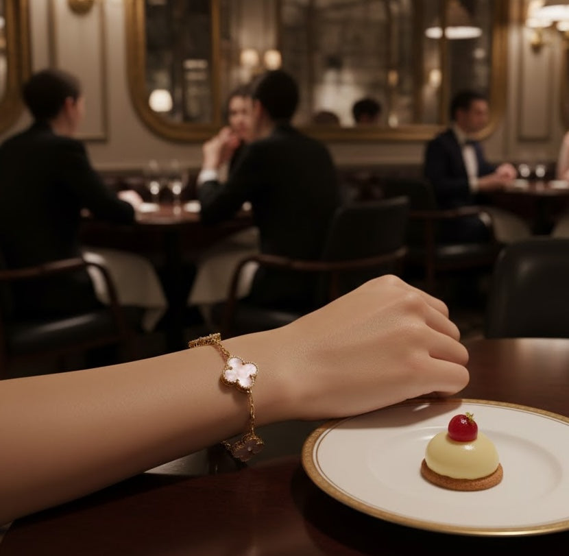 CLOVER | Golden Pink Bracelet Prestige